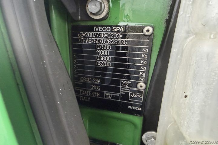 Refrigerated truck Iveco 75E19 Eurocargo 4x2 Carrier / Swiss-Vehicle