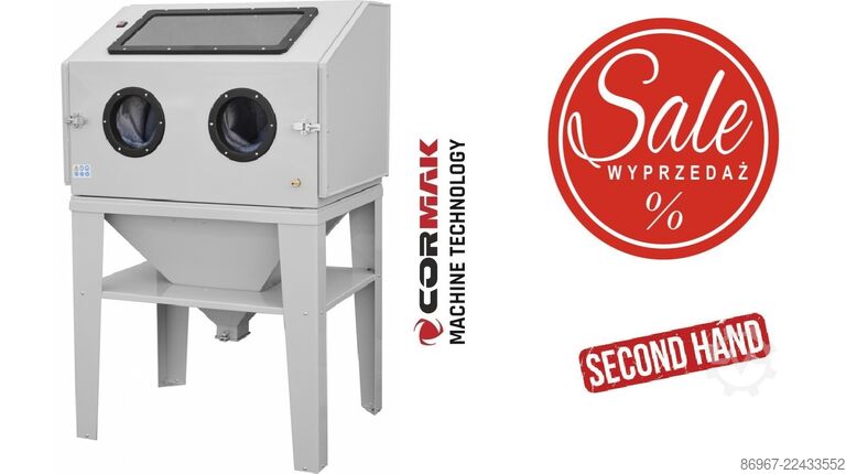350L Sandblaster - side open CORMAK KDP350