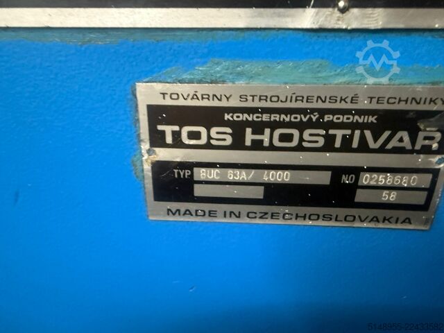 Rundschleifmaschine TOS BUC 63A/4000