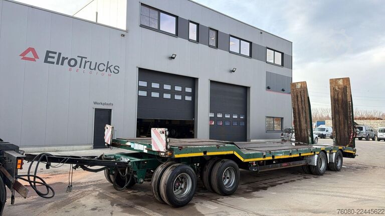 Low loader Schwarzmüller T4 G01VBN1 (40.000 KG / BLATGEFEDERT / VERBR AU...
