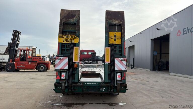 Low loader Schwarzmüller T4 G01VBN1 (40.000 KG / BLATGEFEDERT / VERBR AU...