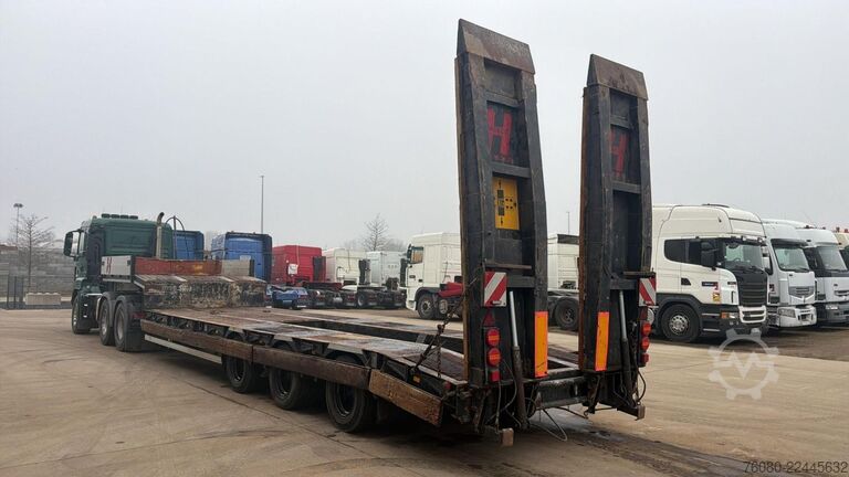Low loader ROBUSTE KAISER S4503F (BELGIAN TRAILER / STEEL SUSPENSION / LA...
