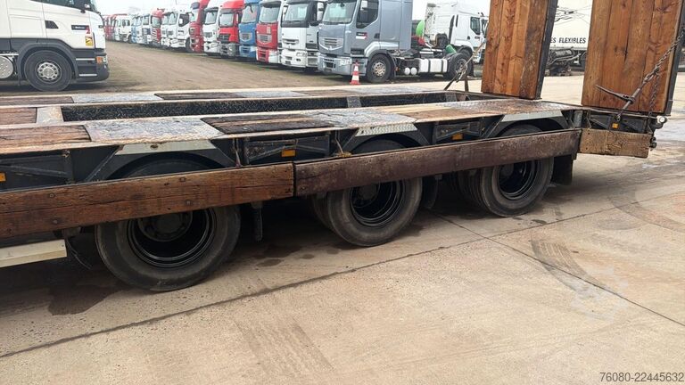 Low loader ROBUSTE KAISER S4503F (BELGIAN TRAILER / STEEL SUSPENSION / LA...