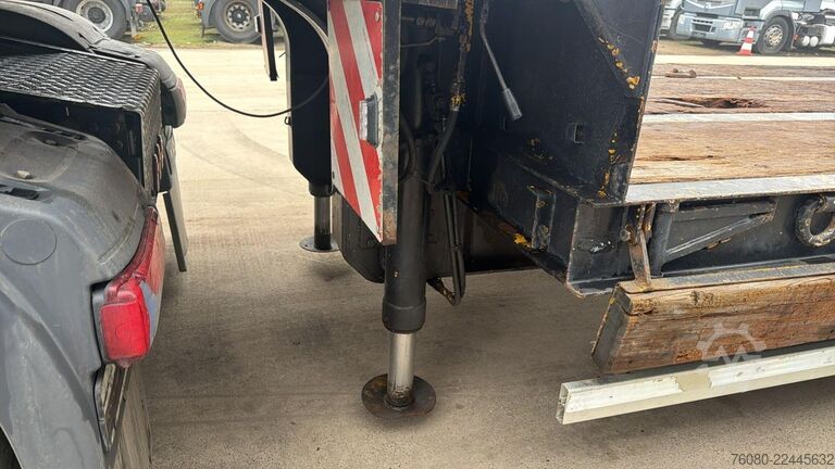 Low loader ROBUSTE KAISER S4503F (BELGIAN TRAILER / STEEL SUSPENSION / LA...
