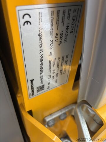 Elektrisch – 3 Räder Jungheinrich EFG 215