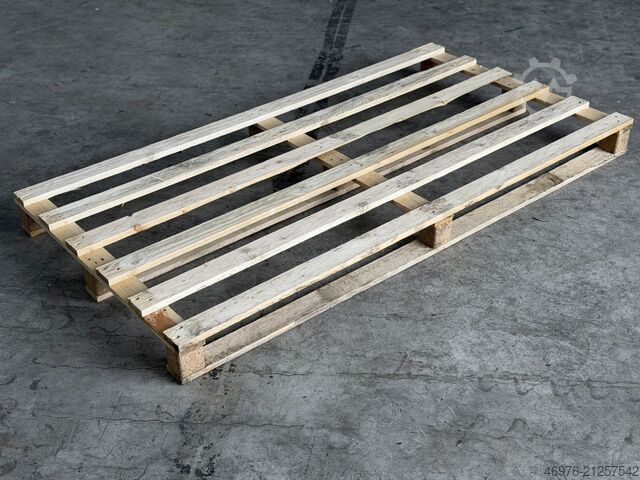 Pallet industrial pallet wood Einwegpalette Holzpalette 1.900 x 1.000 x 136 mm