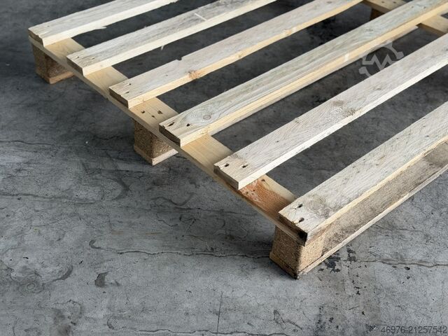 Pallet industrial pallet wood Einwegpalette Holzpalette 1.900 x 1.000 x 136 mm