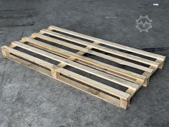 Pallet industrial pallet wood Einwegpalette Holzpalette 1.900 x 1.000 x 136 mm