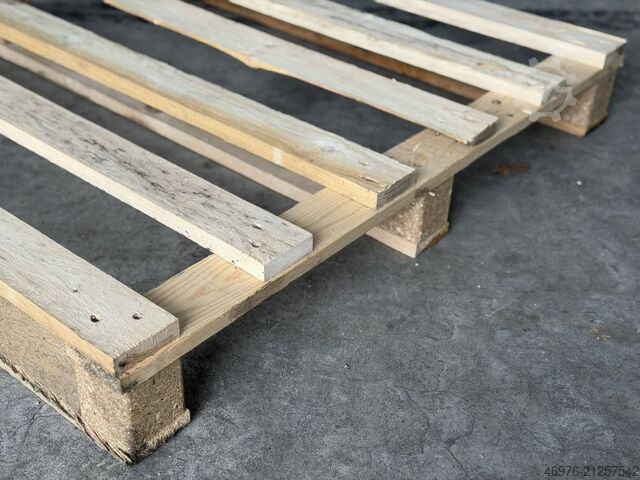 Pallet industrial pallet wood Einwegpalette Holzpalette 1.900 x 1.000 x 136 mm