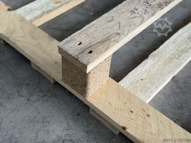 Pallet industrial pallet wood Einwegpalette Holzpalette 1.900 x 1.000 x 136 mm