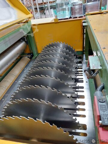 Lamellensäge Mineralwolle + Absauganlage Bonded Panel Technology LTD (Duemas) Lamella Cutting System from Mineral Wool