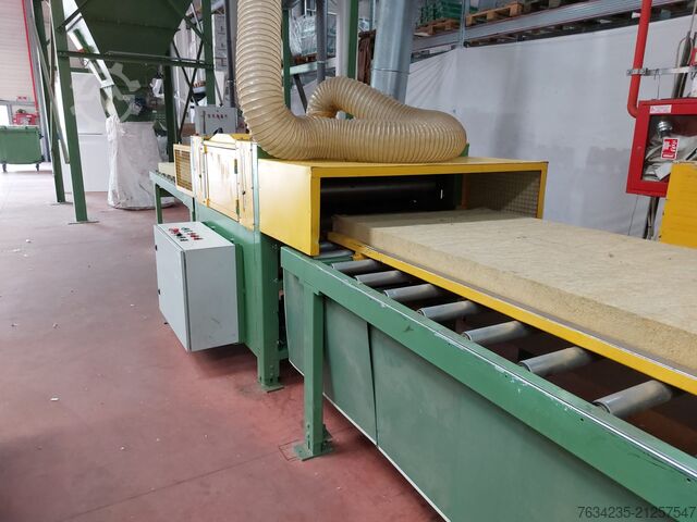 Lamellensäge Mineralwolle + Absauganlage Bonded Panel Technology LTD (Duemas) Lamella Cutting System from Mineral Wool
