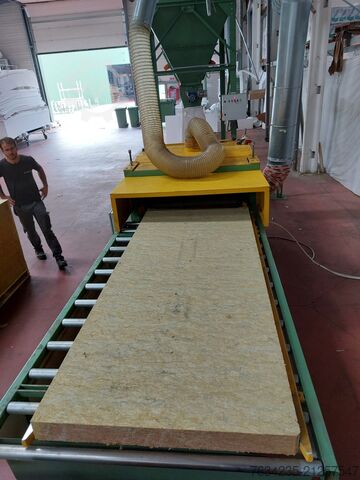 Lamellensäge Mineralwolle + Absauganlage Bonded Panel Technology LTD (Duemas) Lamella Cutting System from Mineral Wool