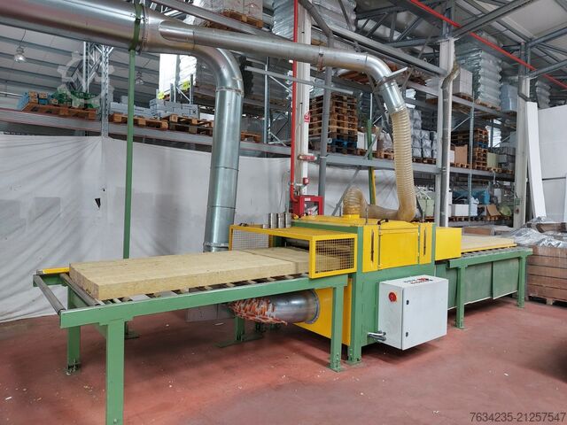 Lamellensäge Mineralwolle + Absauganlage Bonded Panel Technology LTD (Duemas) Lamella Cutting System from Mineral Wool