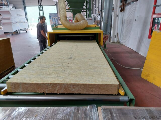 Lamellensäge Mineralwolle + Absauganlage Bonded Panel Technology LTD (Duemas) Lamella Cutting System from Mineral Wool