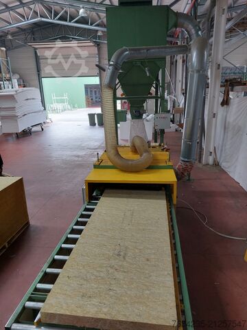 Lamellensäge Mineralwolle + Absauganlage Bonded Panel Technology LTD (Duemas) Lamella Cutting System from Mineral Wool