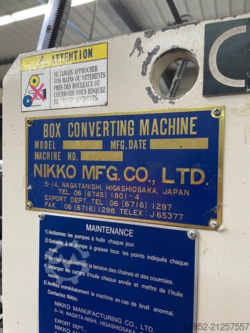 Nikko – automatische Stanzmaschine Nikko N105XR