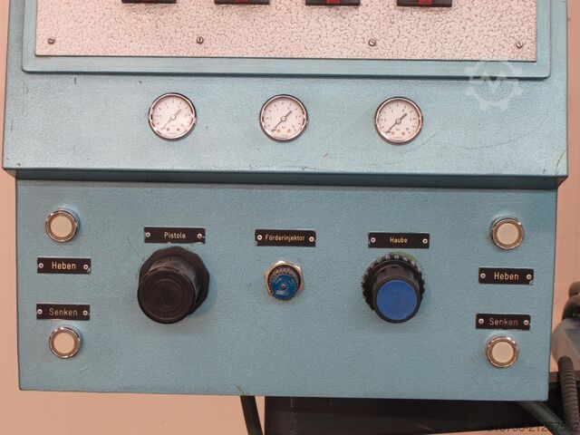 Sandstrahlanlage Iepco Micropeen Peenmatic 1000 SK