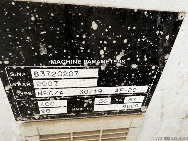 Furnierpresse GRIGGIO NPC/A 30/19 AF-BO