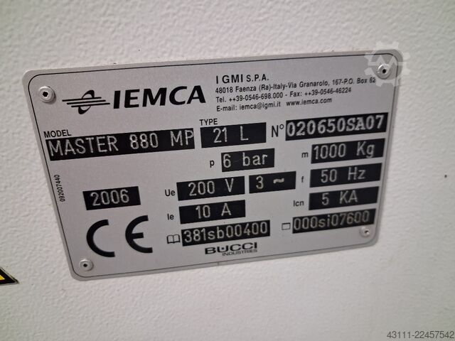 Bar feeder IEMCA MASTER 880 MP/21L