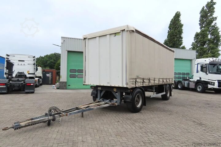 Tarpaulin Samro bj 2020  opbouw!  disc BPW ECO,    WHEELBASE 4,33