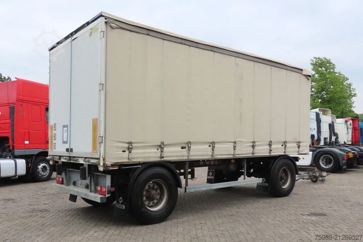 Tarpaulin Samro bj 2020  opbouw!  disc BPW ECO,    WHEELBASE 4,33