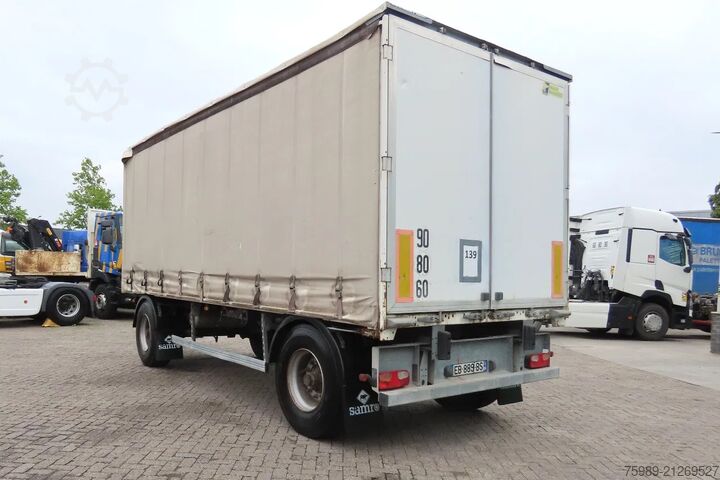 Tarpaulin Samro bj 2020  opbouw!  disc BPW ECO,    WHEELBASE 4,33
