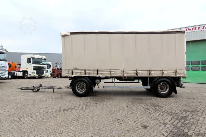 Tarpaulin Samro bj 2020  opbouw!  disc BPW ECO,    WHEELBASE 4,33
