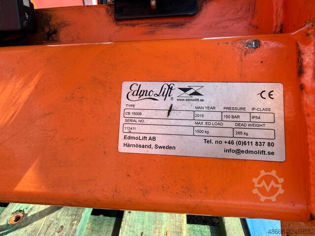 Scherenhubtisch Hubtisch Nr.1 EdmoLift CB 1500 B