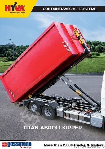 Roll-off tipper truck Titan 22-60-S Abrollanlage