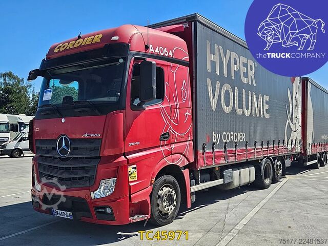 Sliding tarpaulin Mercedes-Benz Actros 2548