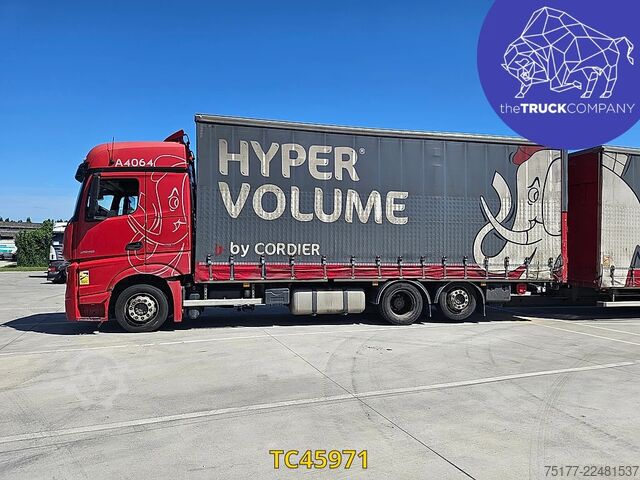 Sliding tarpaulin Mercedes-Benz Actros 2548