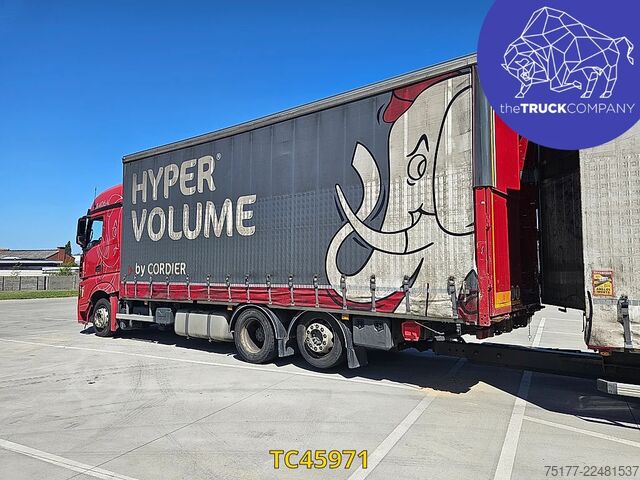 Sliding tarpaulin Mercedes-Benz Actros 2548