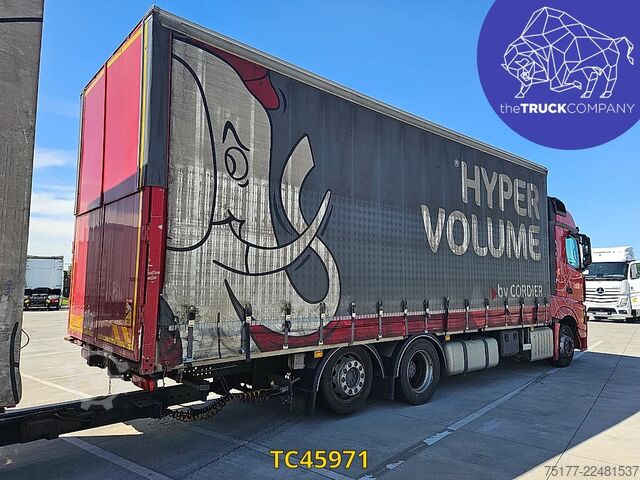 Sliding tarpaulin Mercedes-Benz Actros 2548