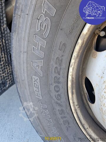 Sliding tarpaulin Mercedes-Benz Actros 2548