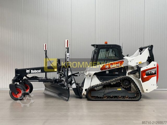 Laderaupe Bobcat T 76 + Laser Grader 244 cm