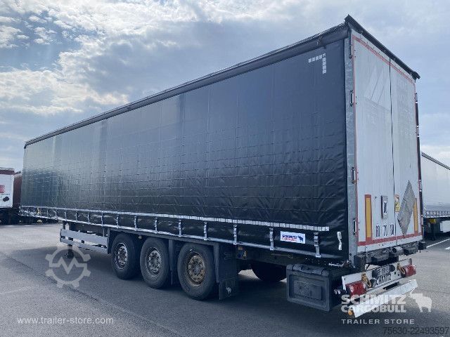 Open semitrailer with tarp Schmitz Cargobull Semitrailer Curtainsider Standard