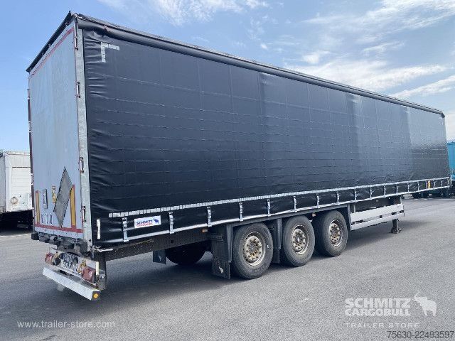 Open semitrailer with tarp Schmitz Cargobull Semitrailer Curtainsider Standard