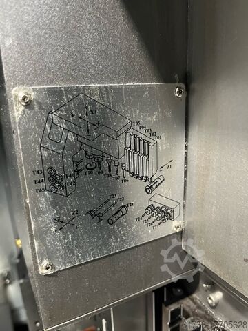 Automatic lathe Hanwha XD20II-M Fanuc FMB 2-20 turbo