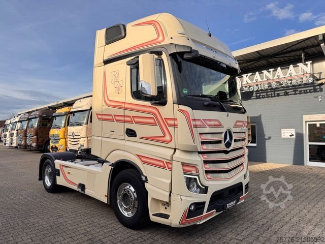 Standard tractor unit MERCEDES-BENZ 1848 L  Actros 5 GigaSpace  ÖlRetarder TÜV NEU