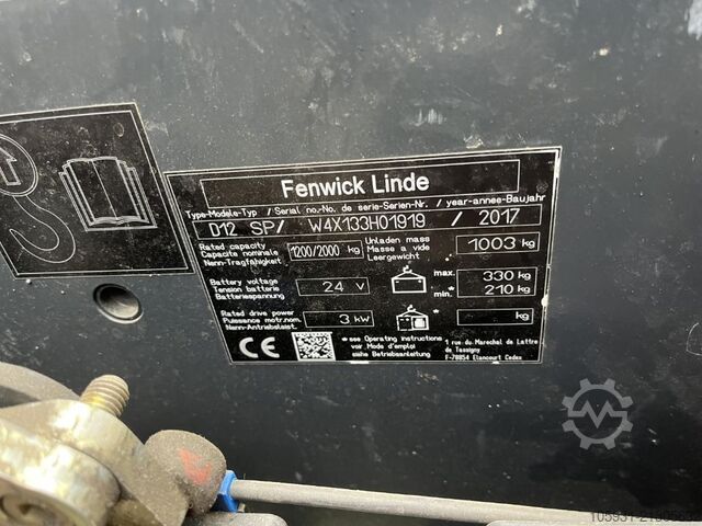 Fahrerstandstapler Linde D12SP