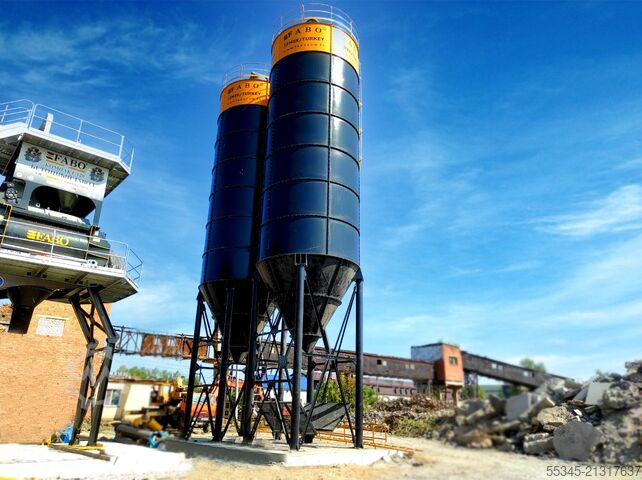Concrete mixing plant / concrete plant FABO Concrete Batching Plant 120 m3 Compact Concrete Batching Plant