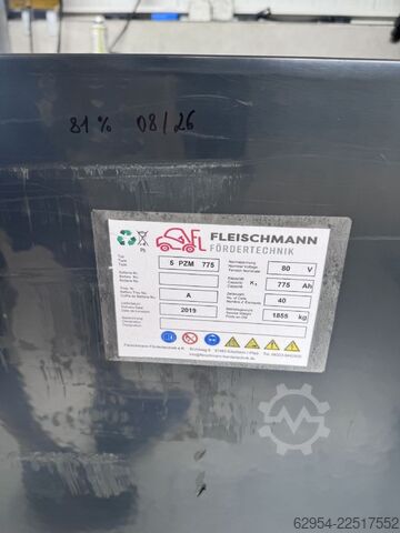 Antriebsbatterie Hoppecke 80V Batterie 775 AH Bj.2019 Leistung 81%
