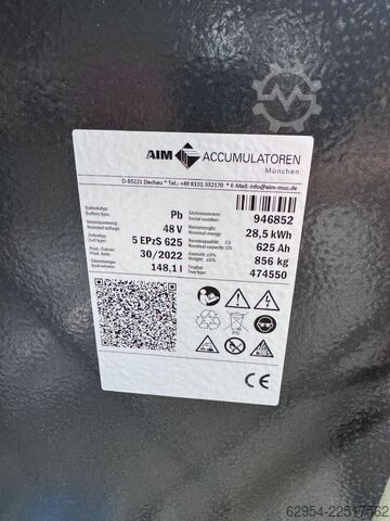 Antriebsbatterie AIM 48V Batterie 625 AH Bj.2022 Kapazität 85%