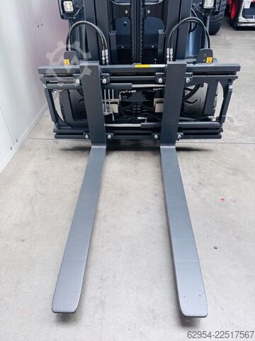 Elektro 4 Rad-Stapler Linde E 35 HL-01 Kabine Triplex ZVG Batterie 89%