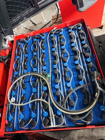 Elektro 4 Rad-Stapler Linde E 35 HL-01 Kabine Triplex ZVG Batterie 89%