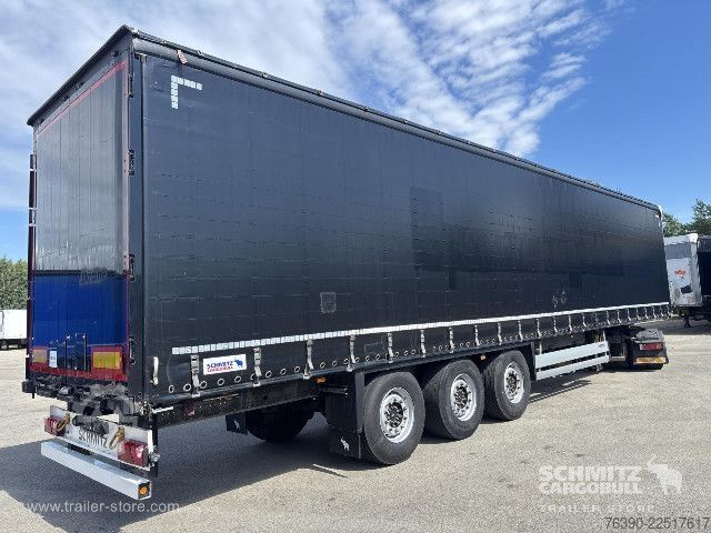 Open semitrailer with tarp Schmitz Cargobull Semitrailer Curtainsider Standard