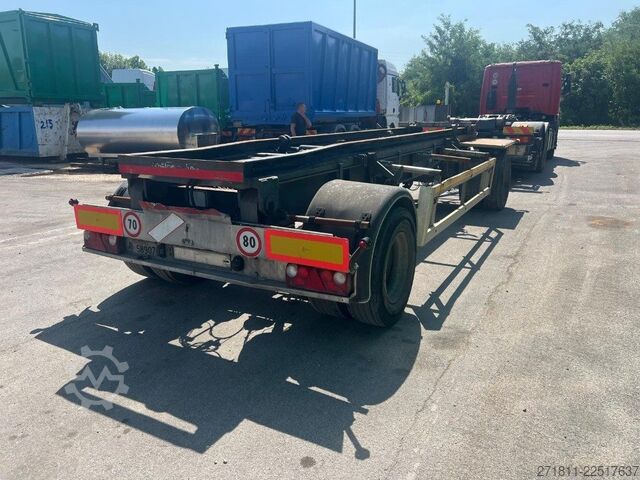 Abrollanhänger ZORZI RIMORCHIO ZORZI 20R065 SCARRABILE RIBALTABILE