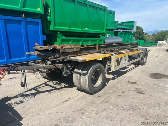 Abrollanhänger ZORZI RIMORCHIO ZORZI 20R065 SCARRABILE RIBALTABILE