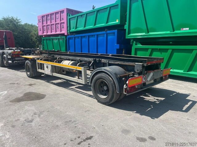 Abrollanhänger ZORZI RIMORCHIO ZORZI 20R065 SCARRABILE RIBALTABILE